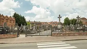 Toegang tot de begraafplaats