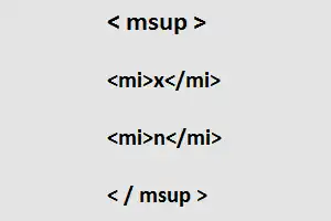 Mathematical Markup Language