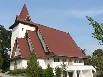 Protestantse kerk in Leányfalu