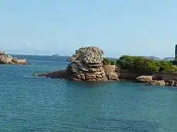 Le tas de crêpes, de Stapel pannenkoeken, in Trégastel