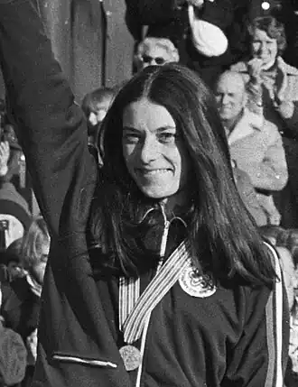 Leah Poulos in 1977