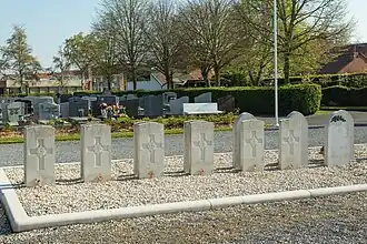 Britse graven uit de Tweede Wereldoorlog