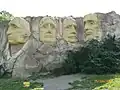 Mount Rushmore in Miniland.