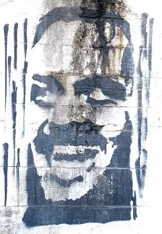 Graffiti van Jack Torrance (Jack Nicholson) in Álava, Spanje