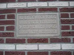 Oorlogsmonumentje (Alexanderstraat)