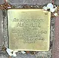 Stolperstein voor Alice Blitz (1923-1943)