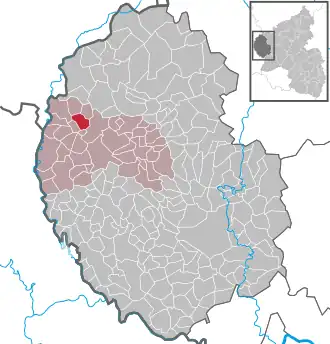 Kaart van Leidenborn