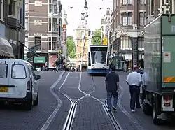 Strengelspoor in de Leidsestraat