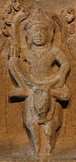 Yama en de buffel, 10e eeuwMusée Guimet, Parijs