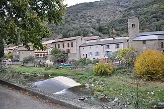 gezicht op Les Ilhes