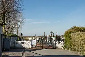 Toegang tot de begraafplaats