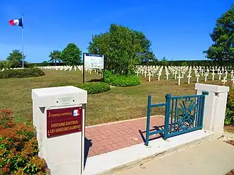 Toegang tot de begraafplaats