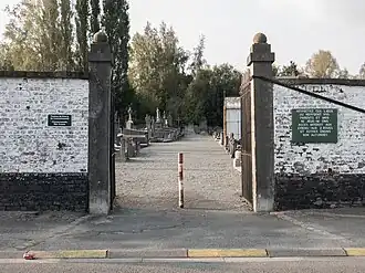 Toegang tot het oude gedeelte