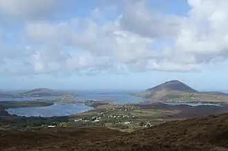 Letterfrck en de haven van Ballinakill