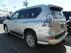 Lexus GX 460, achteraanzicht