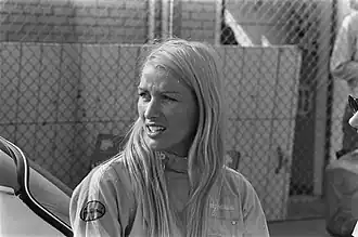 Engeman tijdens het European Touring Car Championship in Zandvoort (30-8-1970)