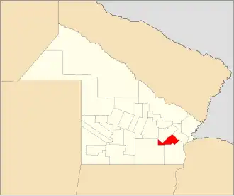 Kaart van departement