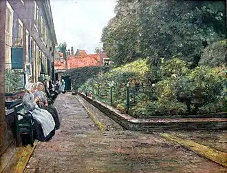 Het Stevenshofje in Leiden, 1889-1890