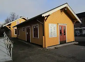 Voormalig station van Lierbyen