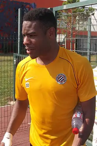 Ligali in 2015 als speler van Montpellier