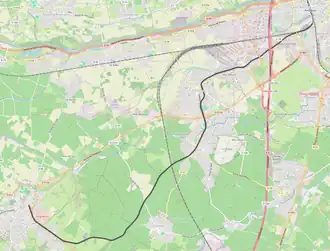 Spoorlijn Perpignan - Thuir op de kaart