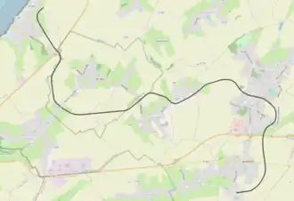 Spoorlijn Woincourt - Onival op de kaart