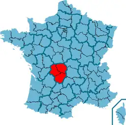 Limousin is een Franse provincie