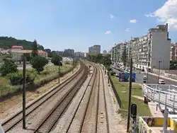 Linha de Sintra bij Benfica