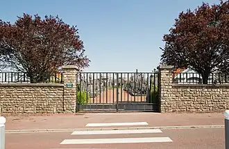 Toegang tot de begraafplaats