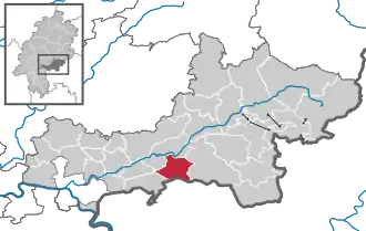 Kaart van Linsengericht