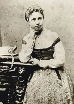Lise Tréhot, foto uit 1864