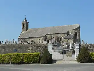 De Sint-Stefanuskerk in Écault