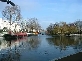 Kanaal bij Little Venice