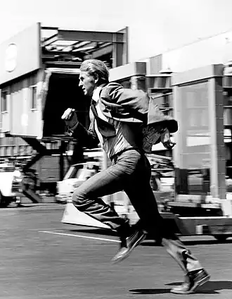 Lloyd Bridges in San Francisco International Airport