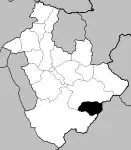 Kaart van Vale das Mós