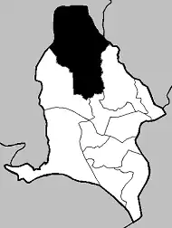 Kaart van São Brás