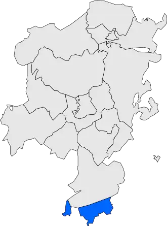 Kaart van La Molsosa