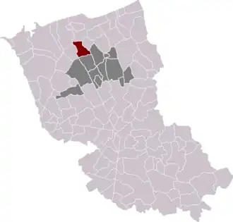 Kaart van Armboutskappel