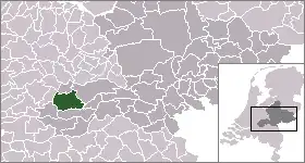 Kaart van Geldermalsen