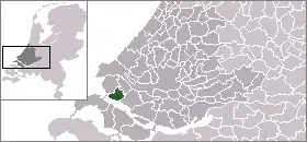 Kaart van Hellevoetsluis