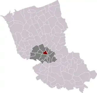 Kaart van Wemaarskappel