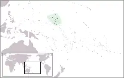 De Marshalleilanden.