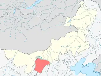 Regio Ordos in Binnen-Mongolië