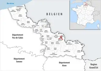 Locatie van het kanton