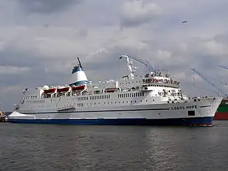 MV Logos Hope, 2008 in Kiel