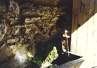 De bron van de Loire (uit het kraantje)