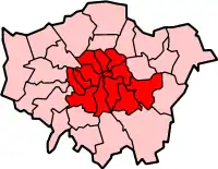 Inner en Outer London