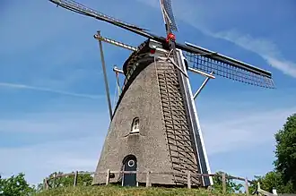 Voorkant van molen