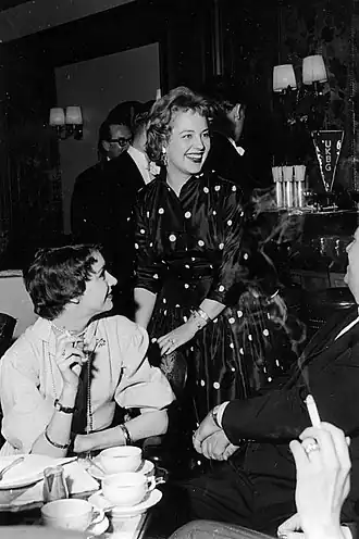 Lonny Kellner in 1955 in Frankfurt am Main