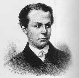 Francis Douglas door Edward Whymper, 1871.